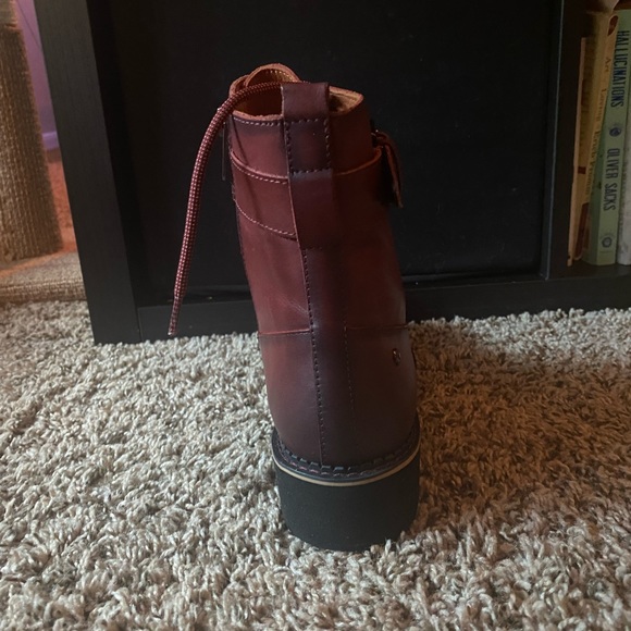 Pikolinos Red Leather Boots (New) - Picture 6 of 7